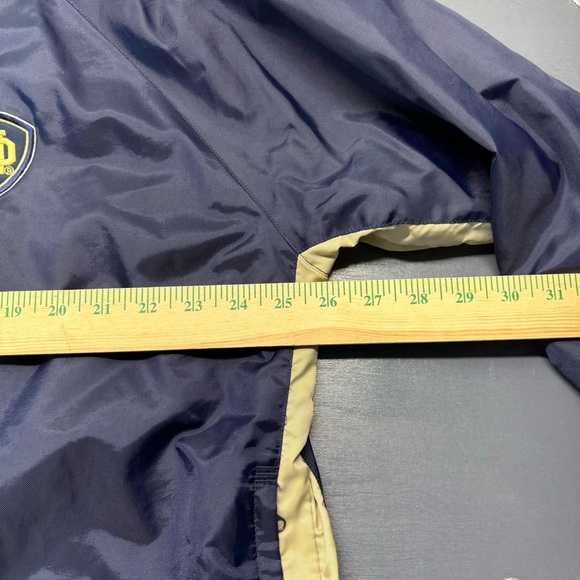 Vintage Adidas Notre Dame Fighting Irish WindBreaker Jacket Men's Sz L - Picture 7 of 14